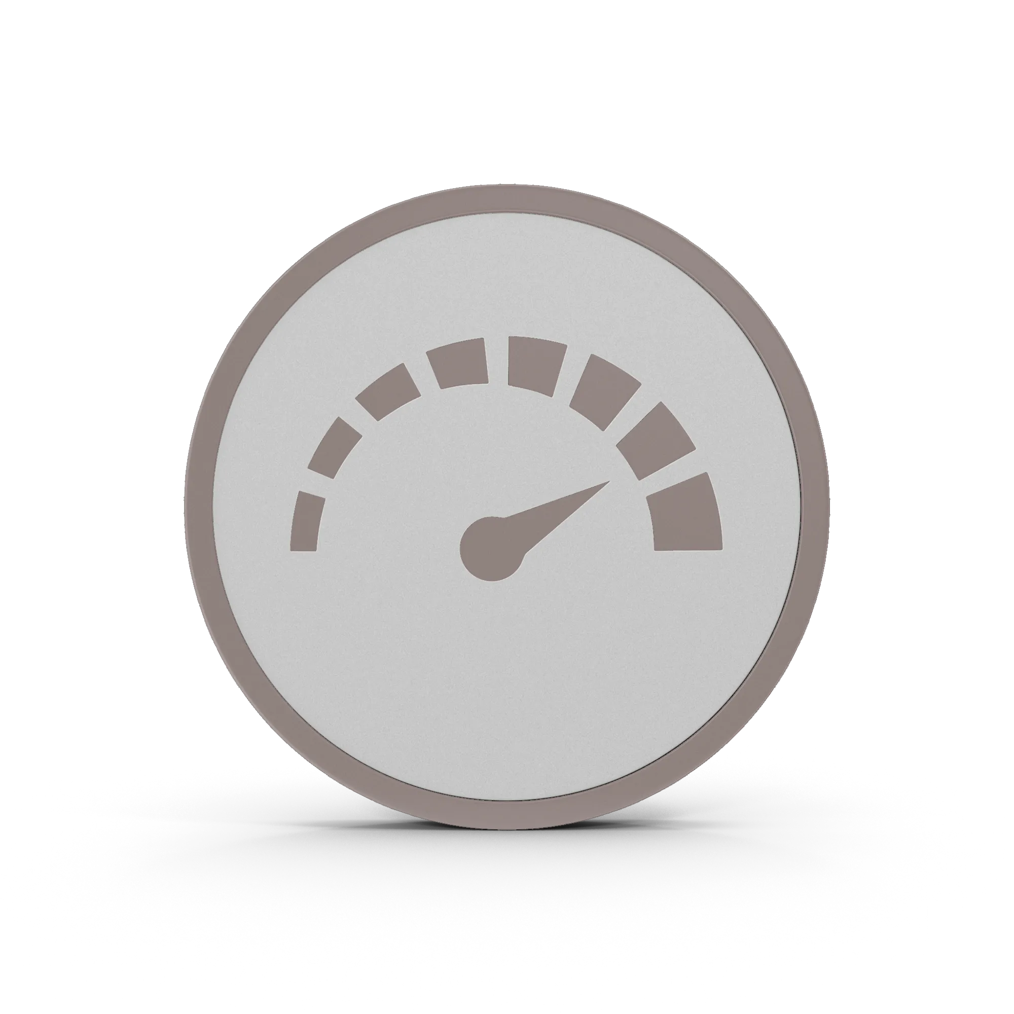 Icono de flexibilidad que muestra un medidor o velocímetro.