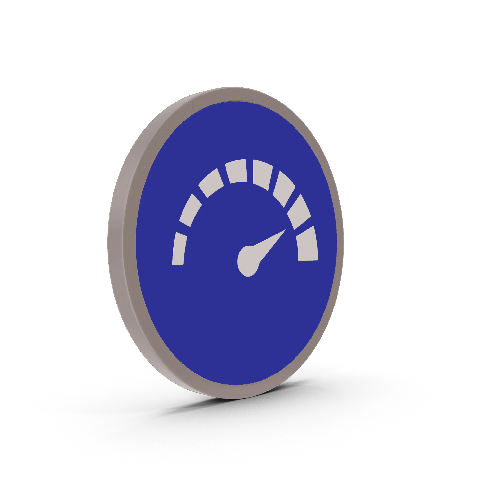 Icono de flexibilidad que muestra un medidor o velocímetro.