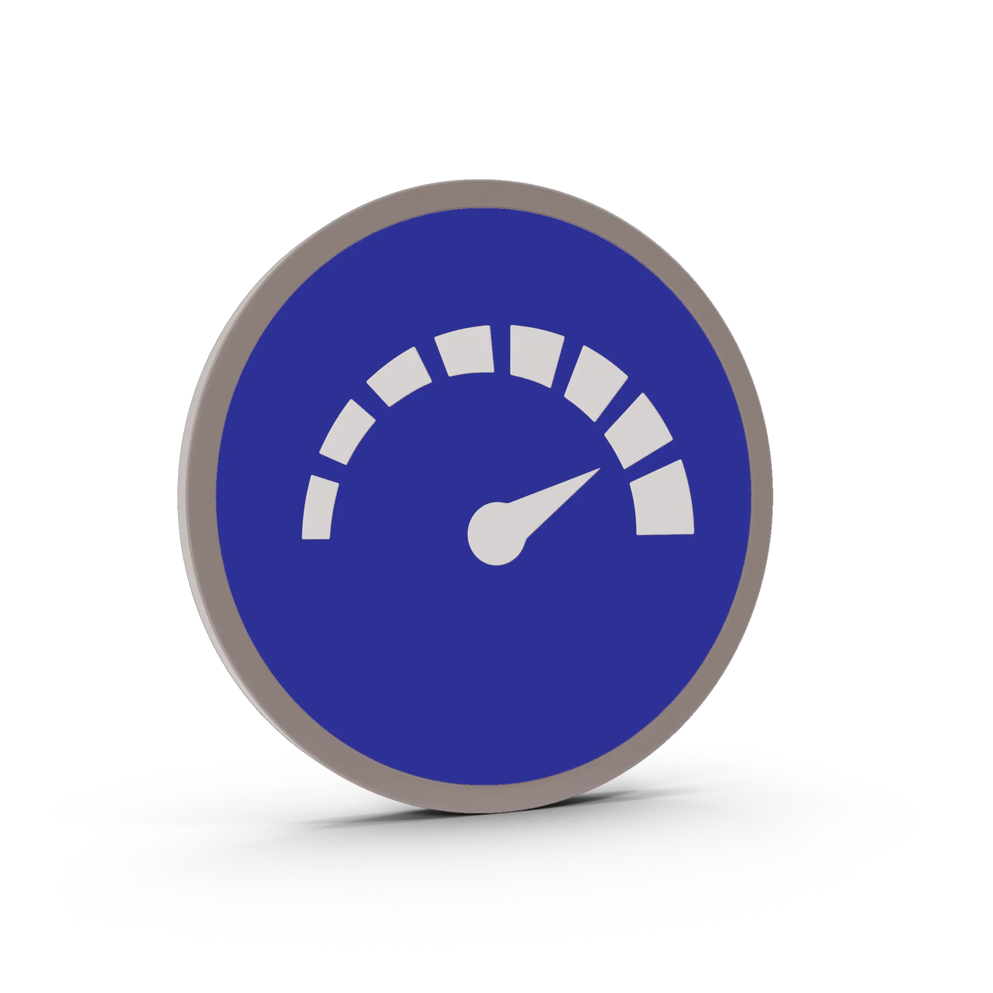 Icono de flexibilidad que muestra un medidor o velocímetro.