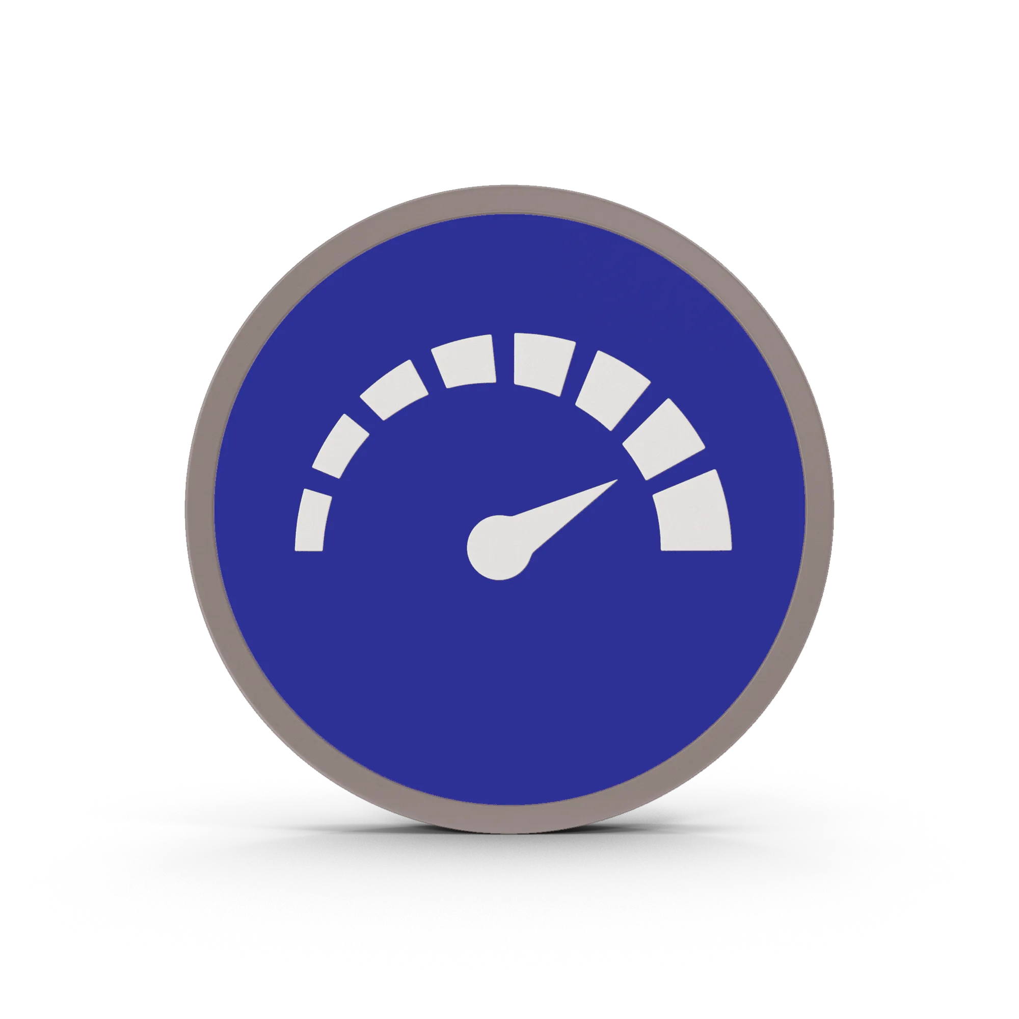 Icono de flexibilidad que muestra un medidor o velocímetro.